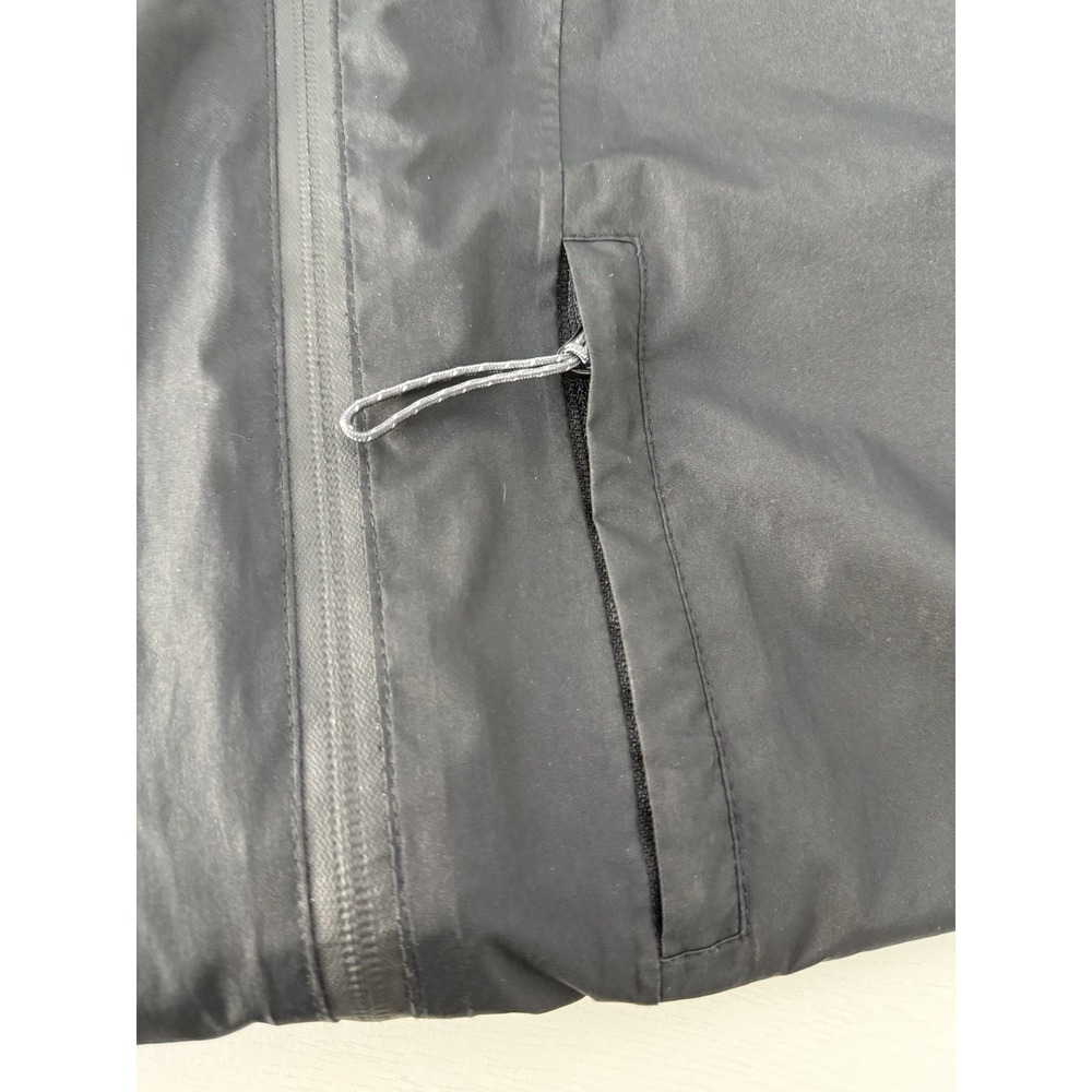 Bass Outdoor Jacket Womens size Med Black Windbreaker Water Resistant - Picture 5 of 13